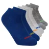 Paquete de 6 pares de calcetines de corte bajo sin tejido de rizo Paquete de 6 pares de calcetines de corte bajo sin tejido de rizo