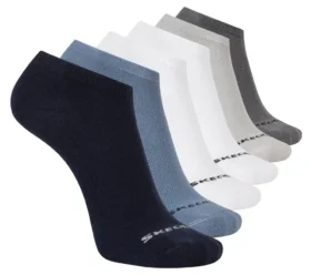 Paquete de 6 pares de calcetines de punto texturizado de corte bajo para hombre