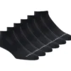 Paquete de 6 pares de calcetines deportivos de corte bajo con rayas para mujer Paquete de 6 pares de calcetines deportivos de corte bajo con rayas para mujer
