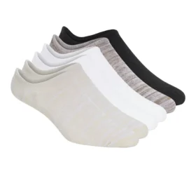 Paquete de 6 pares de calcetines interiores para zapatillas de hombre
