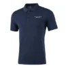 Polo casual de manga corta con letras impresas «Navy»