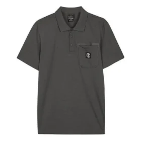 Polo con estampado «Gris Blanco»