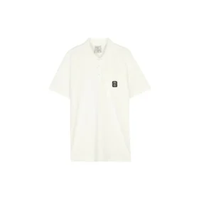 Polo con estampado «Gris Blanco»