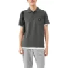 Polo con estampado «Gris Blanco»