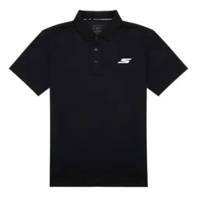 Polo con logotipo clásico «Black White»