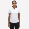 Polo de manga corta con cremallera frontal Birdie de GO GOLF Polo de manga corta con cremallera frontal Birdie de GO GOLF