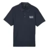 Polo informal con letras «Black White»