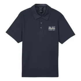 Polo informal con letras «Black White» Polo informal con letras «Black White»