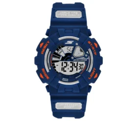 Reloj digital azul