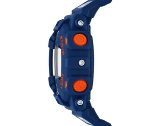 Reloj digital azul