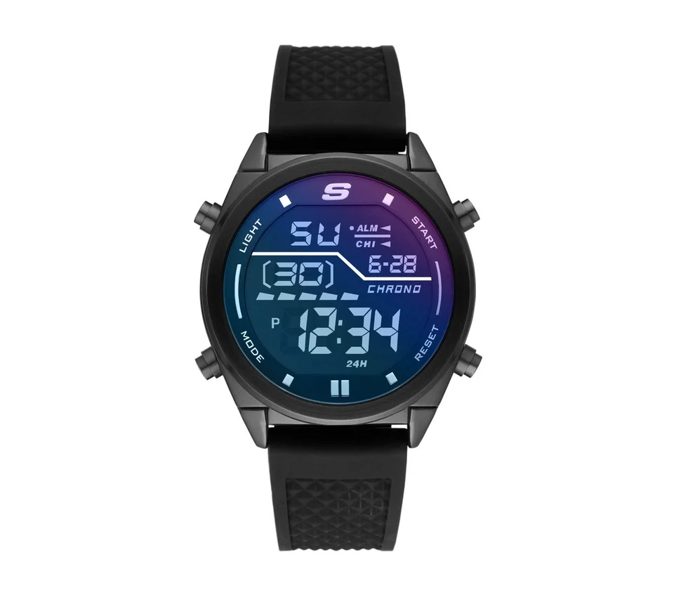 Reloj digital con esfera azul de Skechers Accesorios Reloj digital con esfera azul de Skechers Accesorios