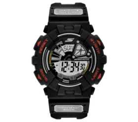 Reloj digital negro Reloj digital negro