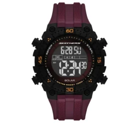 Reloj digital solar