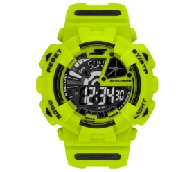 Reloj digital verde neón Reloj digital verde neón