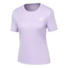 Running Knit de manga corta morada