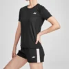 Running Knit de manga corta Negro