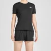 Running Knit de manga corta Negro
