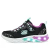 S-Lights: Zapatos Glow-Brites «Black Purple Green»