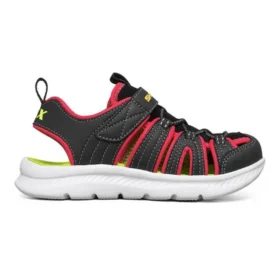 Sandalia C-Flex «Negro Rojo Amarillo»