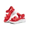 Sandalia casual Ultra Flex Roja