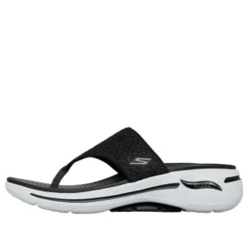 Sandalia Go Walk Arch Fit «Black White»