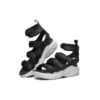 Sandalias altas Dlt-A Negro/Blanco