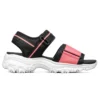 Sandalias D’ Lites 1.0 Negro/Rosa