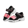 Sandalias D’ Lites 1.0 Negro/Rosa