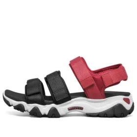 Sandalias D’ Lites 2.0 Negro/Rojo/Blanco
