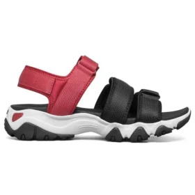 Sandalias D’ Lites 2.0 Negro/Rojo/Blanco
