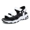 Sandalias D’ Lites GS Negro/Blanco