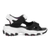Sandalias D’ Lites K Negro/Blanco