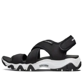 Sandalias D’ Lites Negro/Blanco