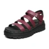 Sandalias de tiras «Jammers Poppin» «Burgundy»