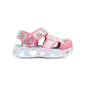 Sandalias Heart Lights «Rosa Blanco»