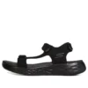Sandalias ligeras y cómodas para deportes de playa al aire libre, color negro
