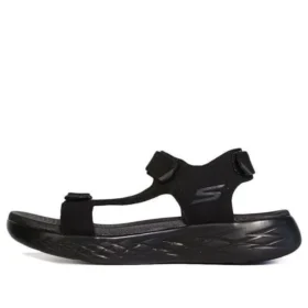 Sandalias ligeras y cómodas para deportes de playa al aire libre, color negro