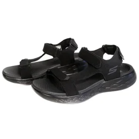 Sandalias ligeras y cómodas para deportes de playa al aire libre, color negro