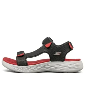 Sandalias On-the-GO 600 con velcro Negro/Rojo