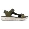 Sandalias On-the-GO 600 con velcro verde oliva