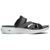 Sandalias On-the-GO 600 Negro/Blanco