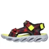 Sandalias rojas con velcro y punta abierta Hypno Splash para niños grandes
