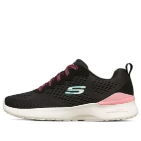 Skech-Air Dynamight Low Negro/Rosa