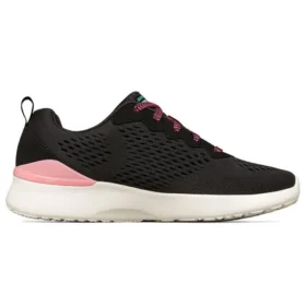 Skech-Air Dynamight Low Negro/Rosa