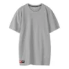 Skechers de manga corta para hombre, color gris