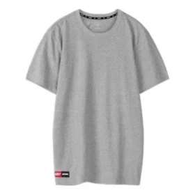 Skechers de manga corta para hombre, color gris