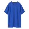 Skechers para hombre, cuello redondo, manga corta, azul