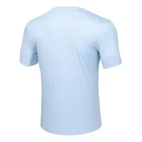 Skechers para hombre, entrenamiento, running, deportivo, tejido de punto, manga corta, azul