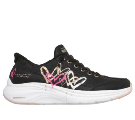 Skechers Slip-ins JGoldcrown: Espuma Contour – Ajuste Cómodo Golden Embrace
