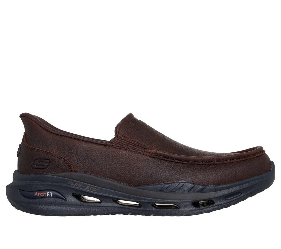 Skechers Slip-ins Relaxed Fit: Arch Fit Orvan – Glide Moc Skechers Slip-ins Relaxed Fit: Arch Fit Orvan – Glide Moc
